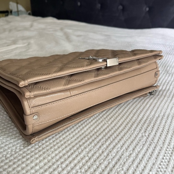 Saint laurent Becky quilted shoulder bag - Picture 5 of 9